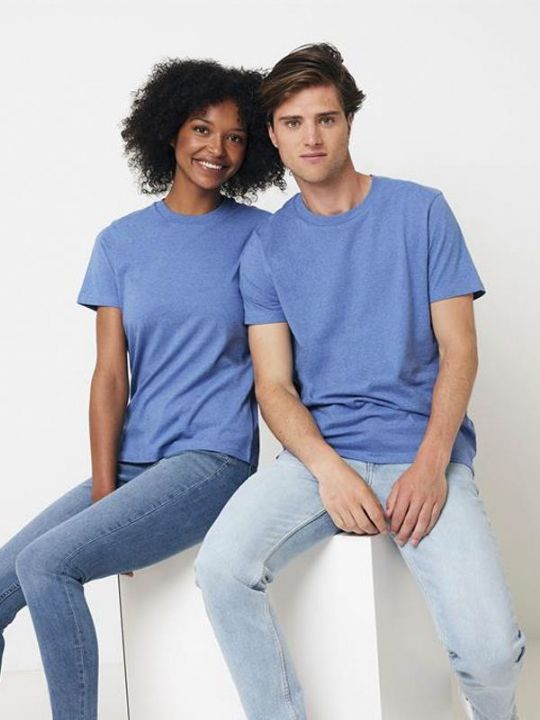 T-SHIRT IQONIQ MANUEL IN COTONE RICICLATO NON TINTO UNISEX